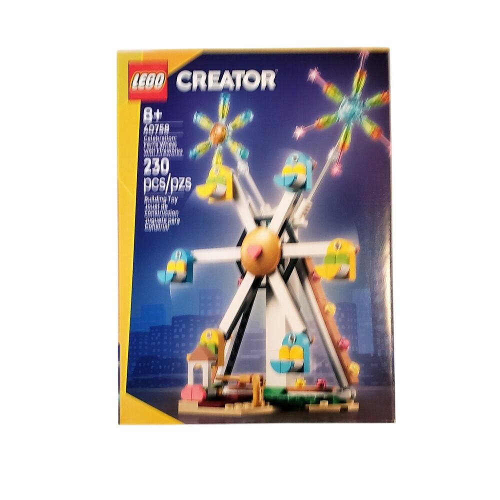 LEGO 40758 Creator Celebration: Ferris Wheel with Fireworks New In Sealed Box